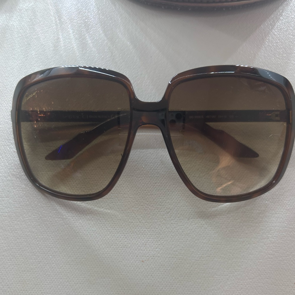 Gucci Sunglasses 3108/S Brown Preowned